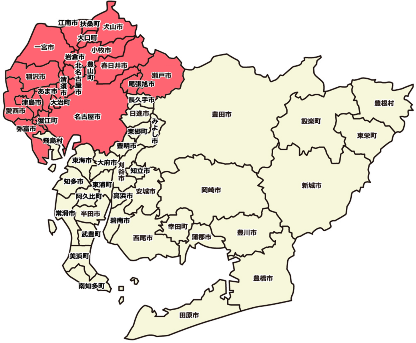 主な活動地域